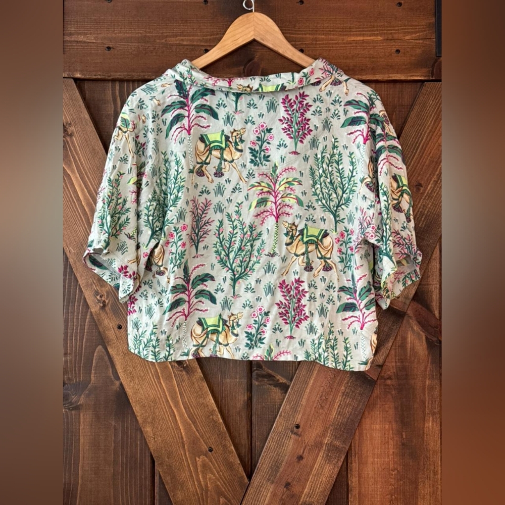 Printfresh Botanical Print Pajama Set - image 3